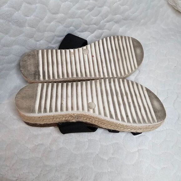 Madden Girl sandals platform jute 9.5 - Picture 2 of 5